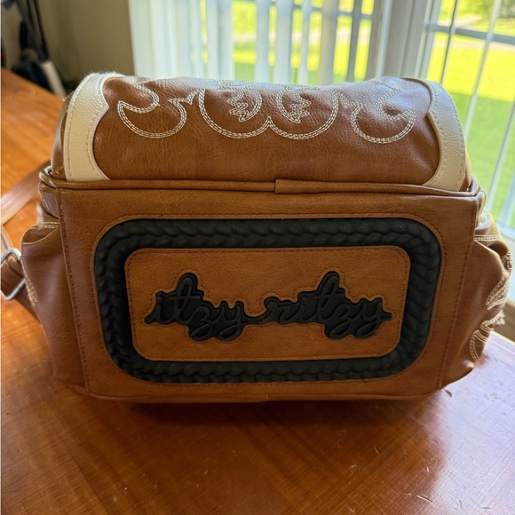 Itzy Ritzy Mini Plus Cowboy Diaper Bag - Picture 5 of 9